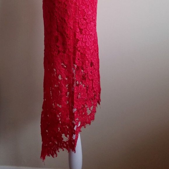 Alexis Red Lace Set Tank Top and Skirt Size S / XS - Picture 6 of 16